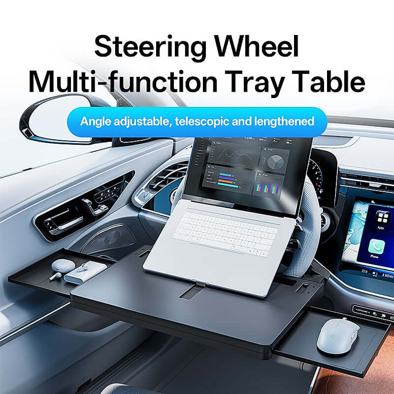 Ultimate Car Office Accessories-Car Steering Wheel Tray Table