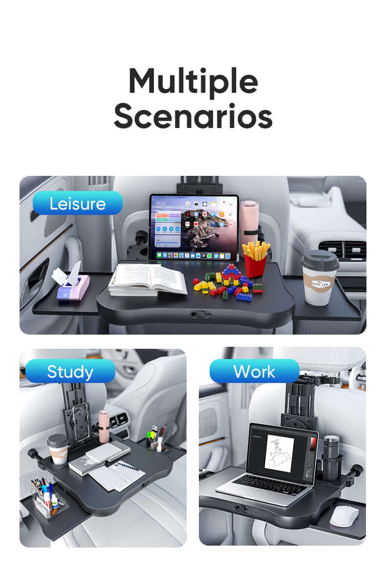 Ultimate Car Office Accessories Car Backseat Mount for Writing-Dining-Working-Entertainment