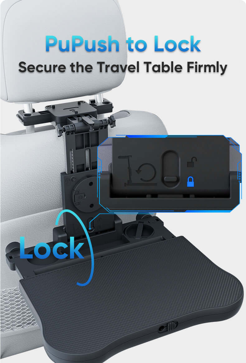 Car Backseat Mount for Writing-Dining-Working-Entertainment