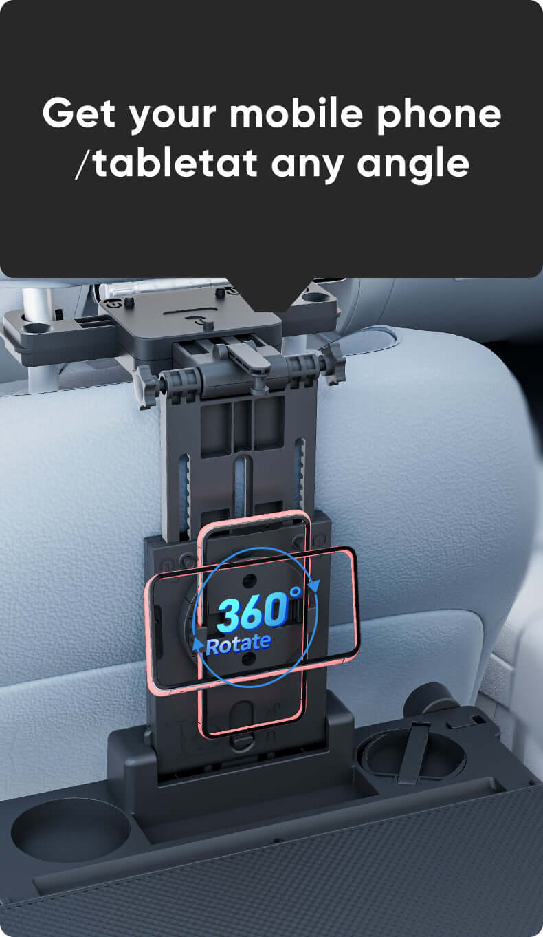 Car Backseat Mount for Writing-Dining-Working-Entertainment