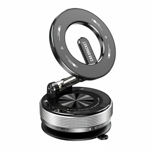 Car Phone Holder With Vacuum Magnetic